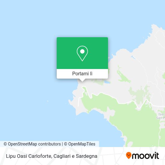 Mappa Lipu Oasi Carloforte