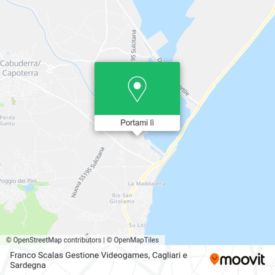 Mappa Franco Scalas Gestione Videogames