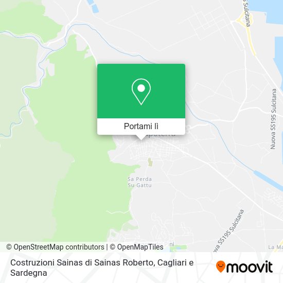 Mappa Costruzioni Sainas di Sainas Roberto