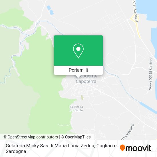 Mappa Gelateria Micky Sas di Maria Lucia Zedda