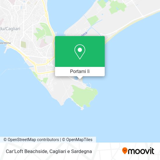 Mappa Car'Loft Beachside