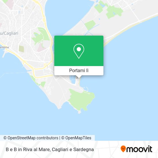 Mappa B e B in Riva al Mare
