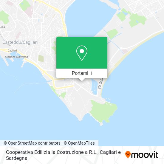 Mappa Cooperativa Edilizia la Costruzione a R.L.