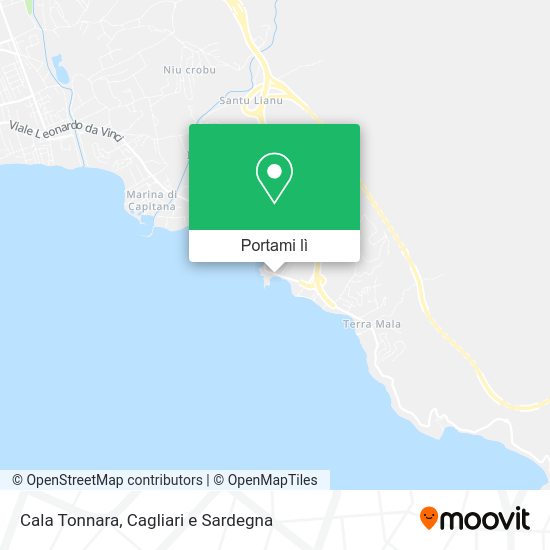 Mappa Cala Tonnara