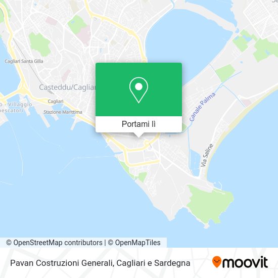 Mappa Pavan Costruzioni Generali