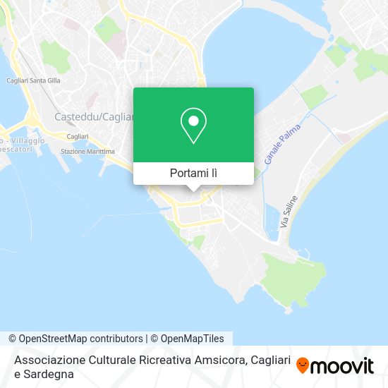Mappa Associazione Culturale Ricreativa Amsicora