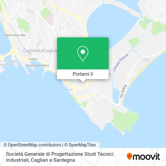 Mappa Società Generale di Progettazione Studi Tecnici Industriali