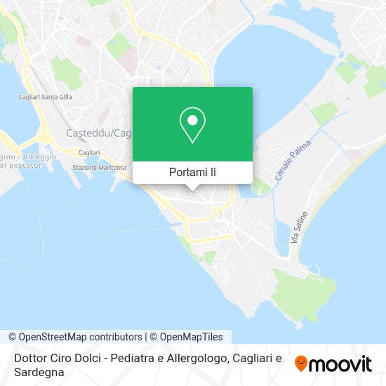 Mappa Dottor Ciro Dolci - Pediatra e Allergologo