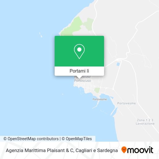 Mappa Agenzia Marittima Plaisant & C