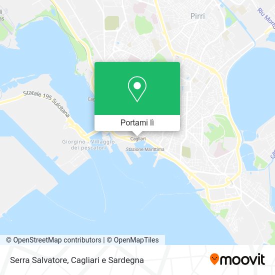 Mappa Serra Salvatore