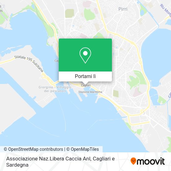 Mappa Associazione Naz.Libera Caccia Anl