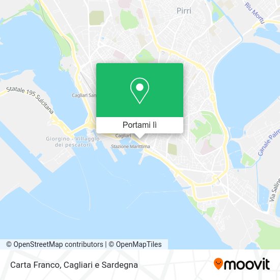 Mappa Carta Franco