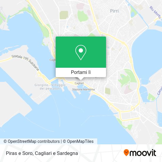 Mappa Piras e Soro