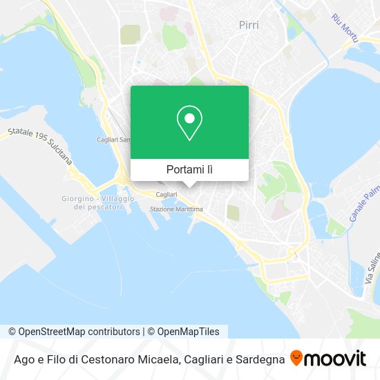 Mappa Ago e Filo di Cestonaro Micaela