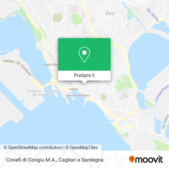 Mappa Conefi di Congiu M.A.
