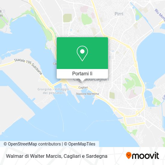 Mappa Walmar di Walter Marcis