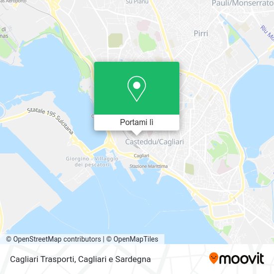 Mappa Cagliari Trasporti