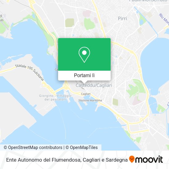Mappa Ente Autonomo del Flumendosa