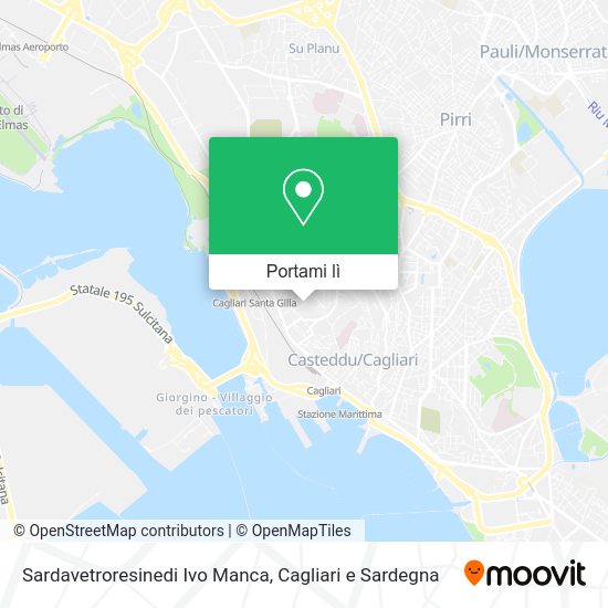 Mappa Sardavetroresinedi Ivo Manca