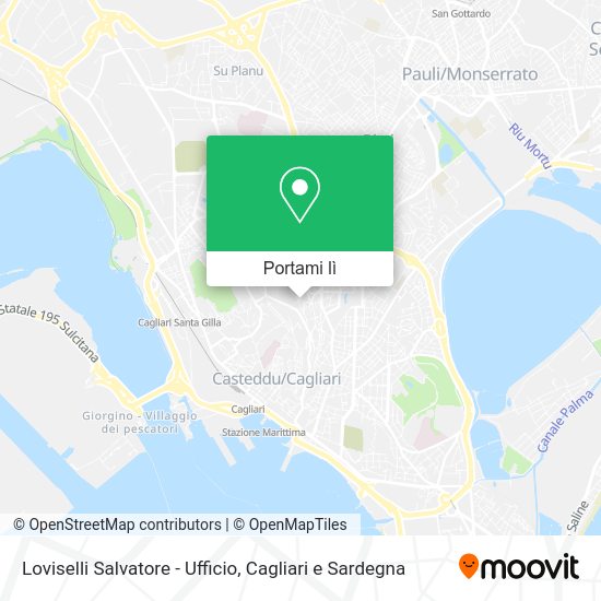 Mappa Loviselli Salvatore - Ufficio