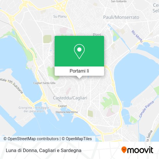 Mappa Luna di Donna