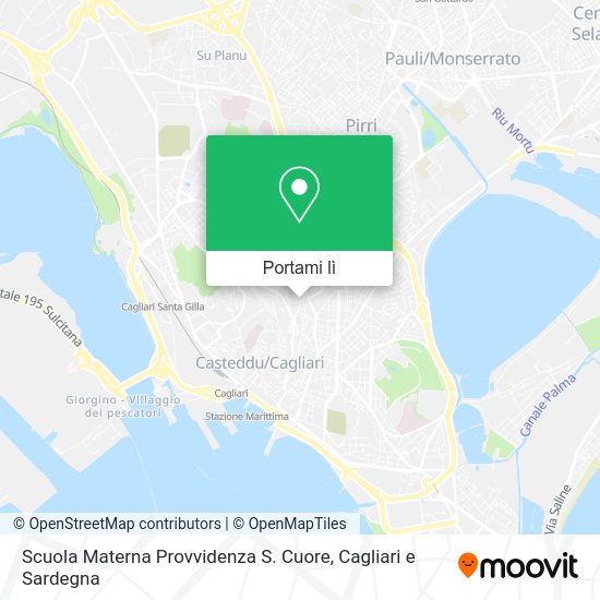 Mappa Scuola Materna Provvidenza S. Cuore
