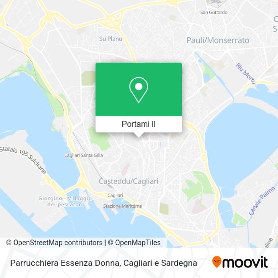 Mappa Parrucchiera Essenza Donna
