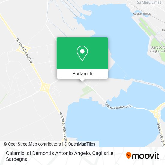 Mappa Calamixi di Demontis Antonio Angelo