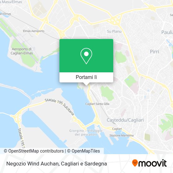 Mappa Negozio Wind Auchan