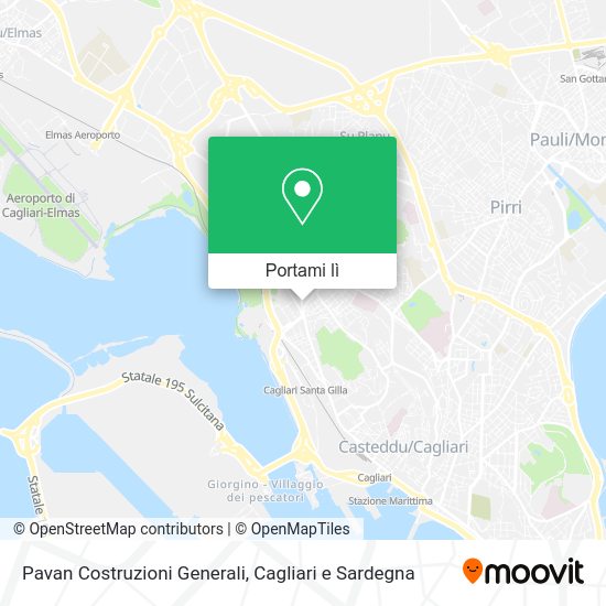 Mappa Pavan Costruzioni Generali