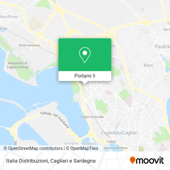 Mappa Italia Distribuzioni