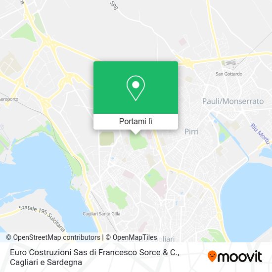 Mappa Euro Costruzioni Sas di Francesco Sorce & C.