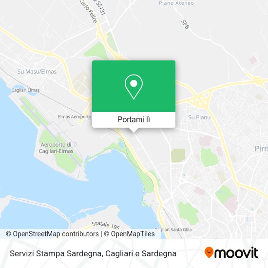 Mappa Servizi Stampa Sardegna