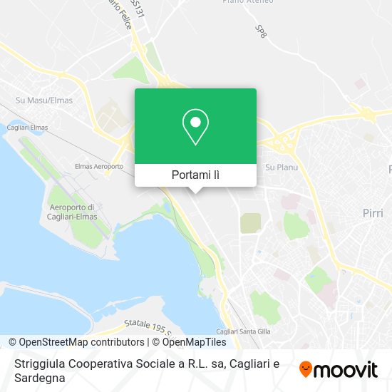 Mappa Striggiula Cooperativa Sociale a R.L. sa