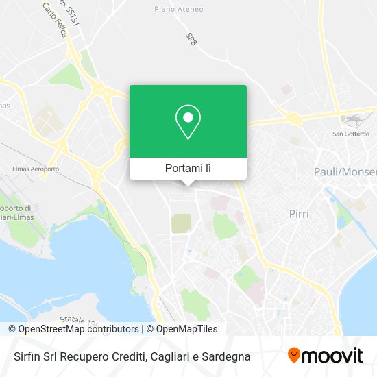 Mappa Sirfin Srl Recupero Crediti