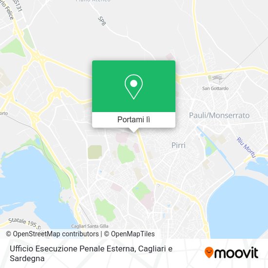 Mappa Ufficio Esecuzione Penale Esterna