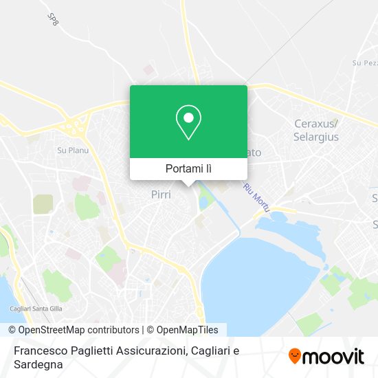 Mappa Francesco Paglietti Assicurazioni