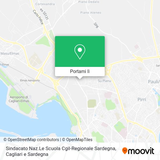 Mappa Sindacato Naz.Le Scuola Cgil-Regionale Sardegna