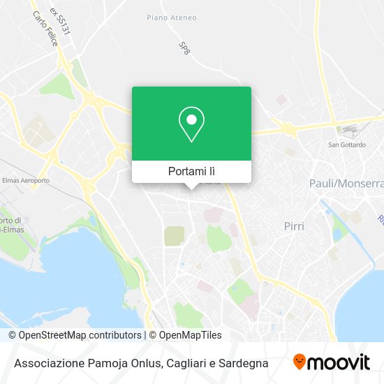 Mappa Associazione Pamoja Onlus