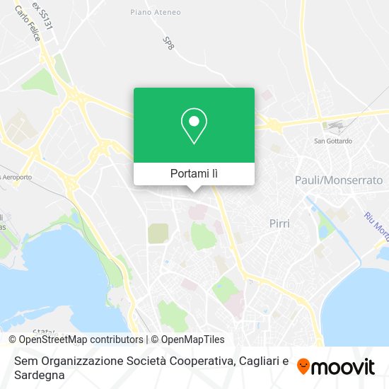Mappa Sem Organizzazione Società Cooperativa