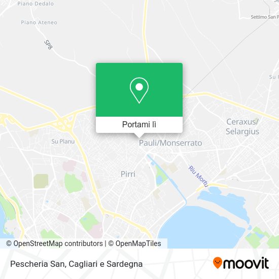 Mappa Pescheria San