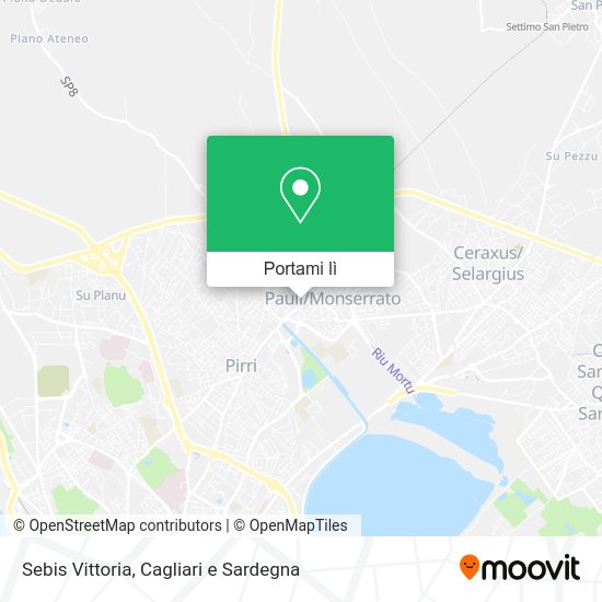 Mappa Sebis Vittoria
