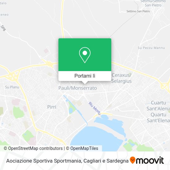 Mappa Aociazione Sportiva Sportmania