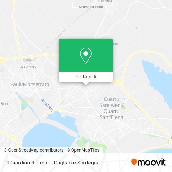Mappa Il Giardino di Legna