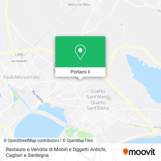 Mappa Restauro e Vendita di Mobili e Oggetti Antichi
