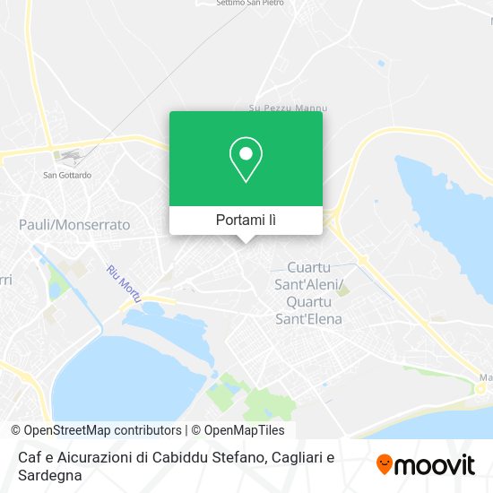 Mappa Caf e Aicurazioni di Cabiddu Stefano