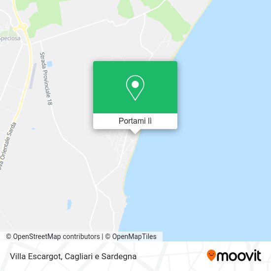 Mappa Villa Escargot