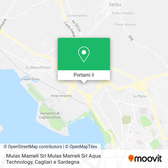 Mappa Mulas Mameli Srl Mulas Mameli Srl Aqua Technology