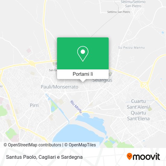 Mappa Santus Paolo