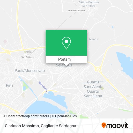 Mappa Clarkson Massimo